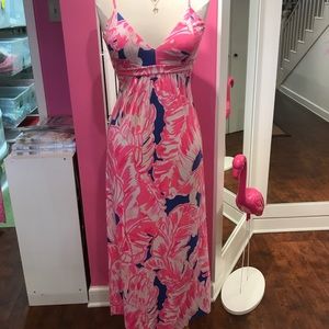 Lilly Pulitzer cutout maxi dress